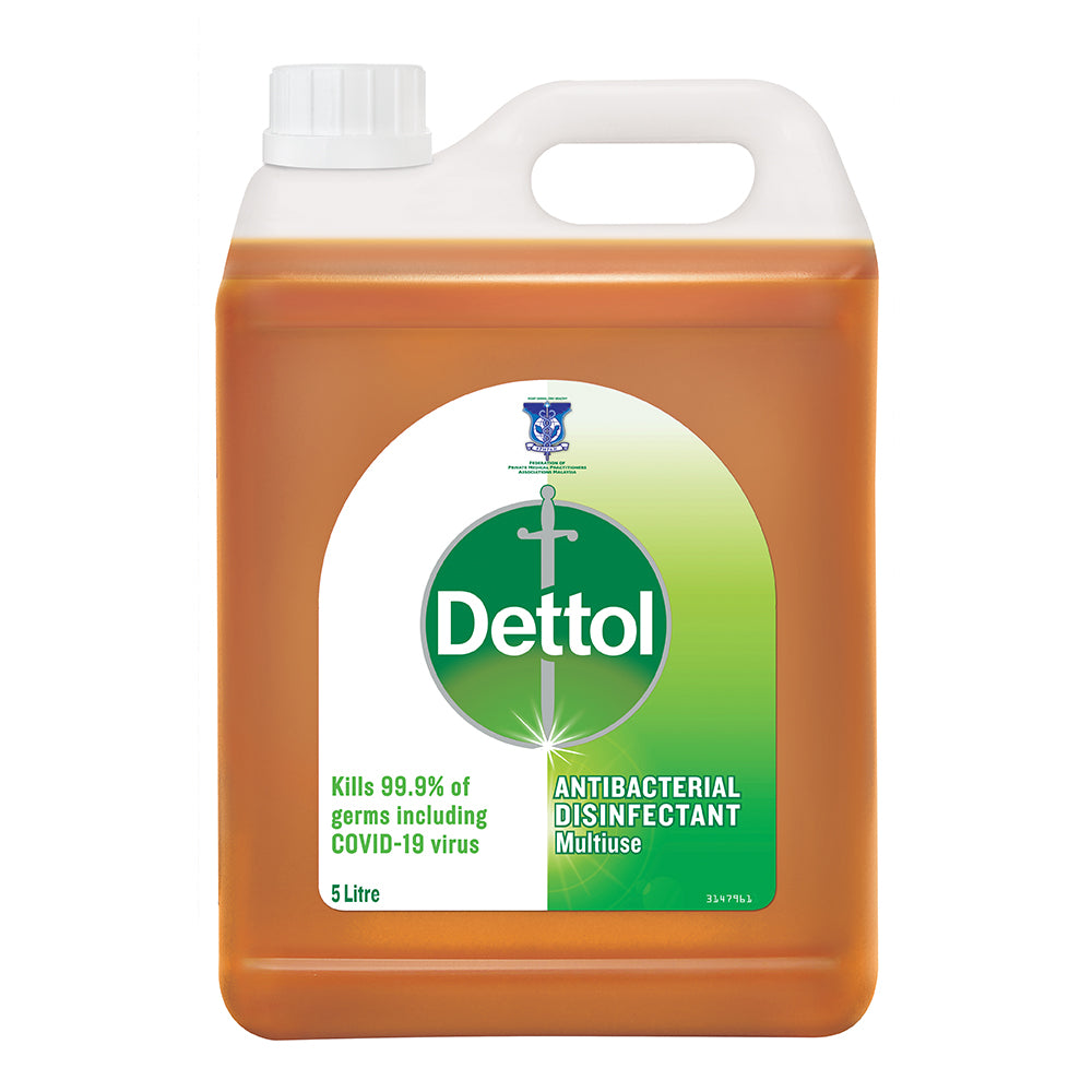 DETTOL ANTIBACTERIAL LIQUID 5L AM PM Pharmacy eStore
