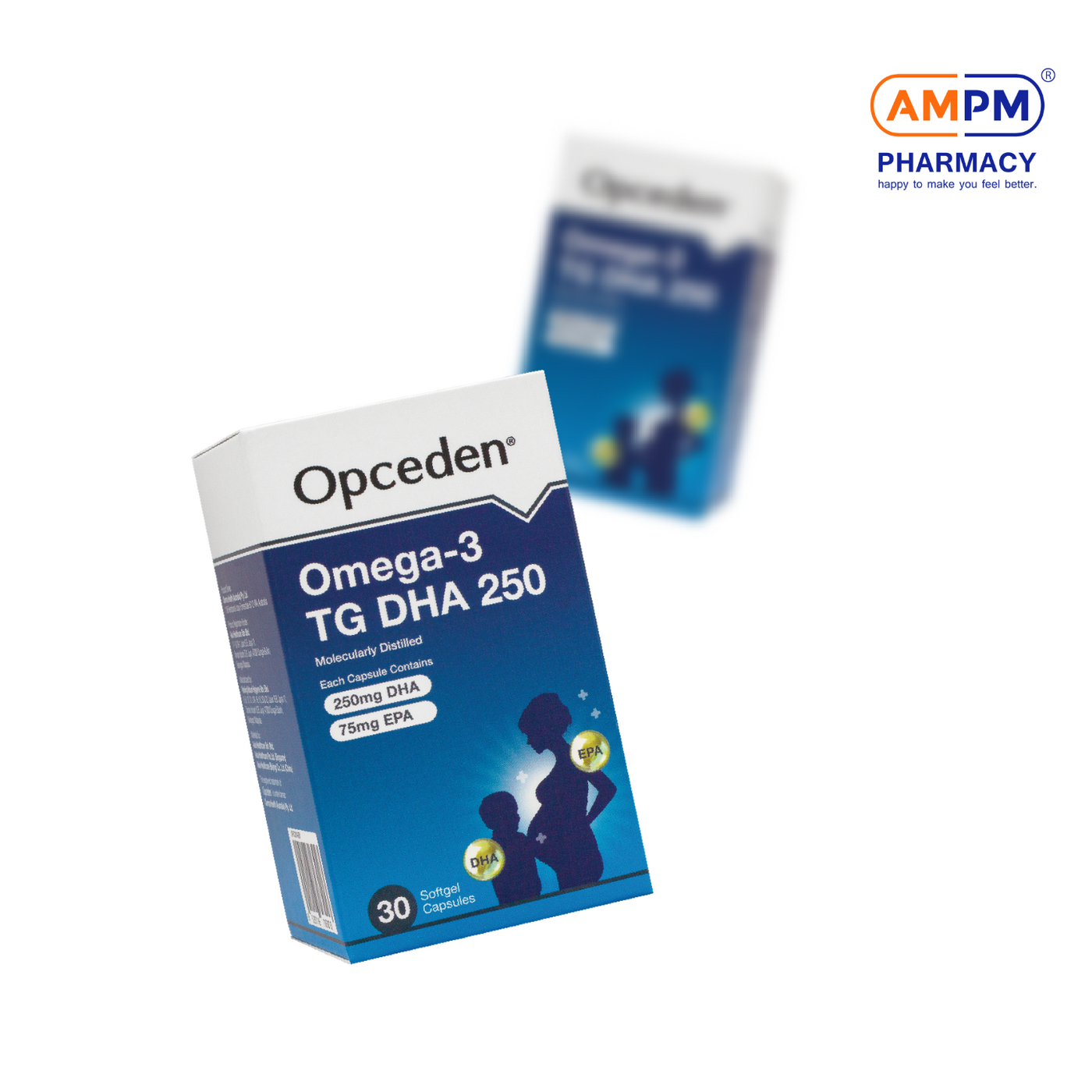 OPCEDEN Omega-3 TG DHA 250 Capsule (30's)