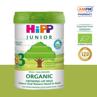 HIPP JUNIOR Organic Growing Up Step 3 (1-3yrs) 800g