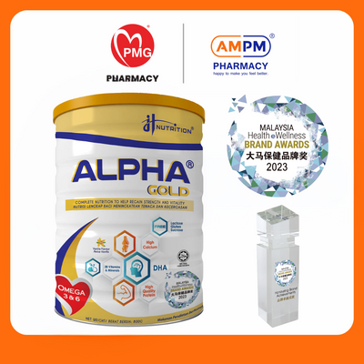 JH NUTRITION Alpha Gold Milk Pow 800g # JH 营养 阿尔法金牌奶粉