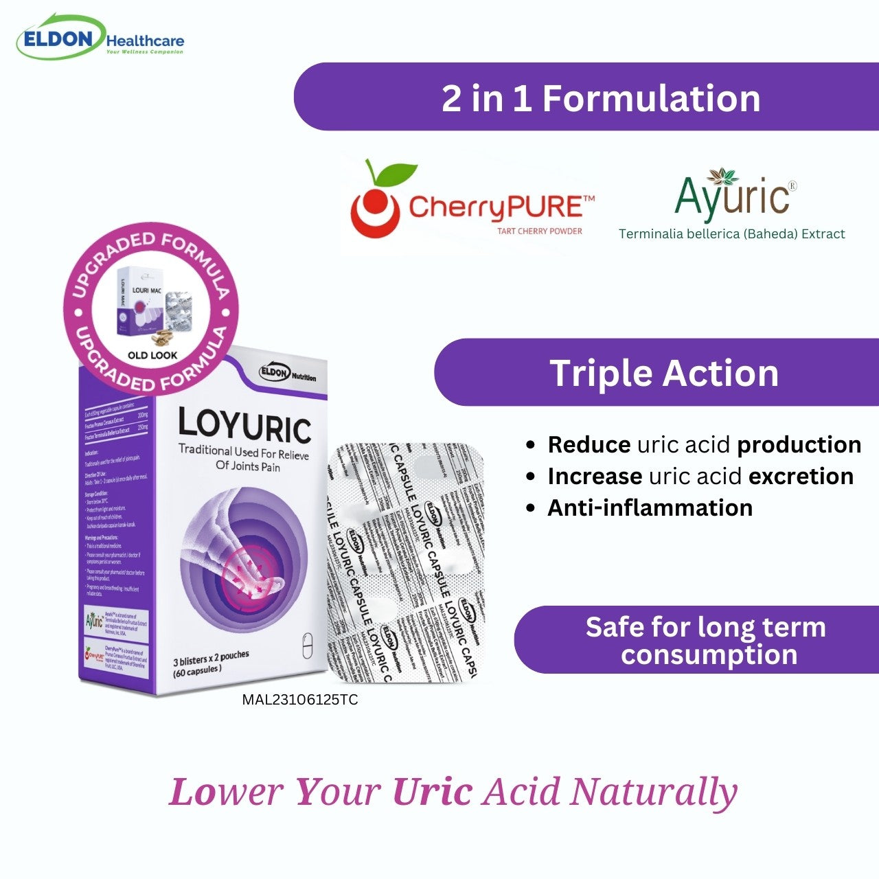 ELDON NUTRITION Loyuric Capsule