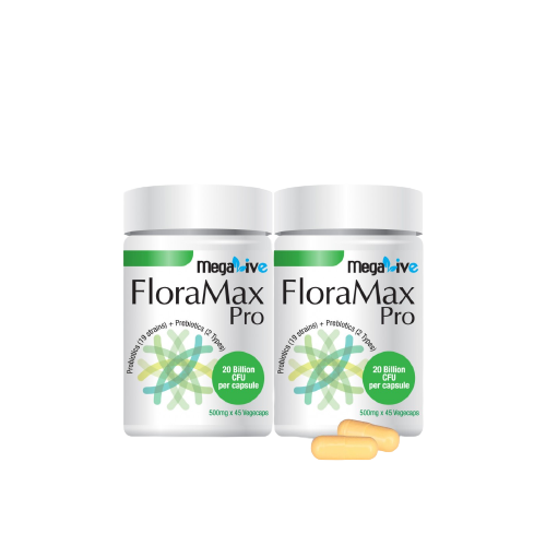 MEGALIVE Floramax PRO 500mg Cap (45's x 2)