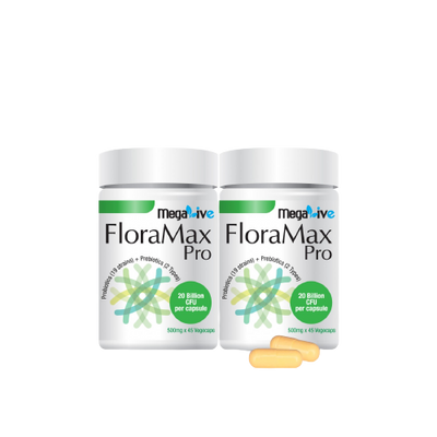 MEGALIVE Floramax PRO 500mg Cap (45's x 2)