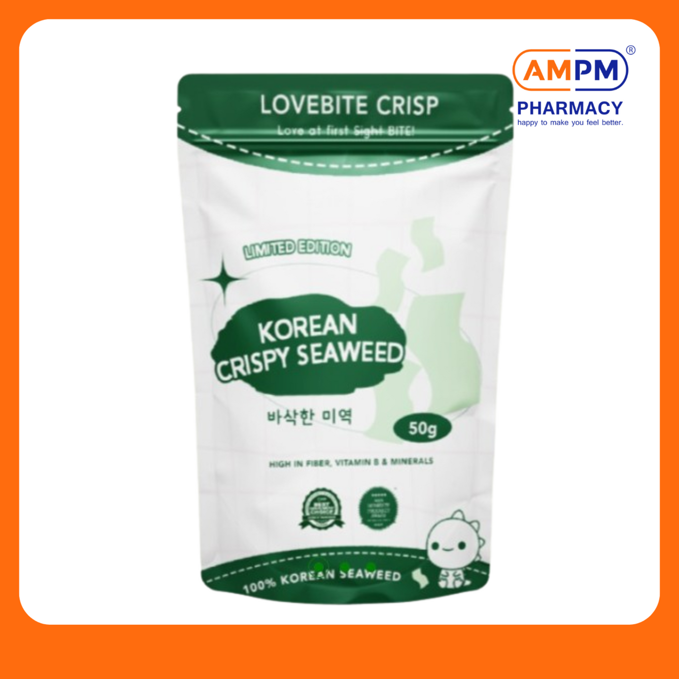 LOVEBITE Korean Crispy Seaweed 50g