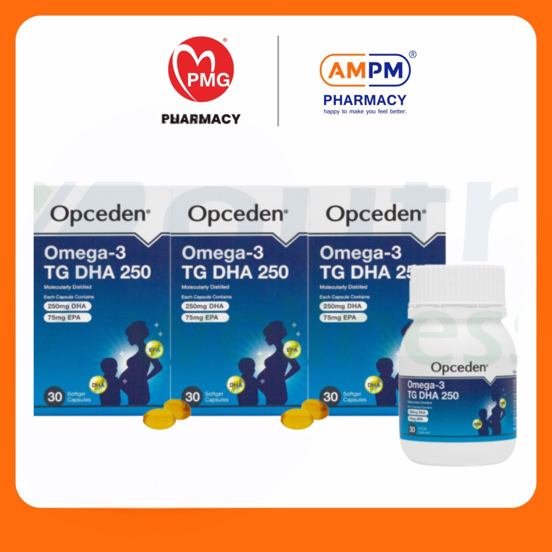 OPCEDEN Omega-3 TG DHA 250 500mg 30's (B2F1)