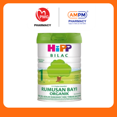 HIPP - Susu Formula Bayi Organik HIPP BILAC Tahap 1 (0-12 Bulan) 900g – HIPP BILAC Organic Infant Formula Step One (0-12mths) 900g