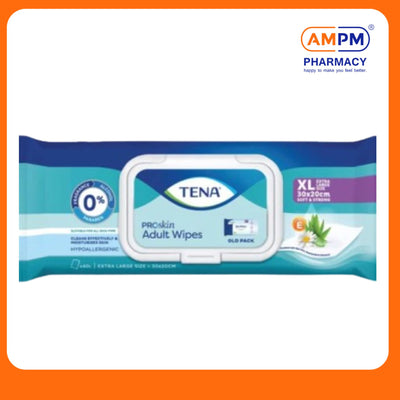 TENA WET WIPE 300mm x 200mm 40's