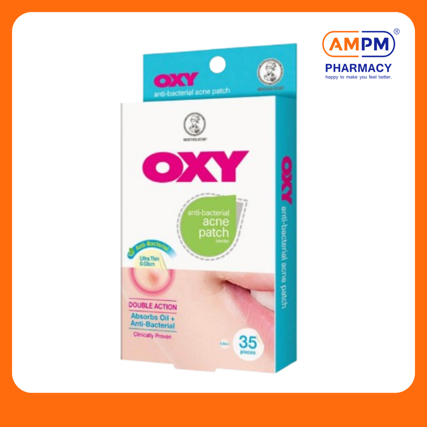 OXY A/Bacterial Acne Patch 0.03cm (35's)