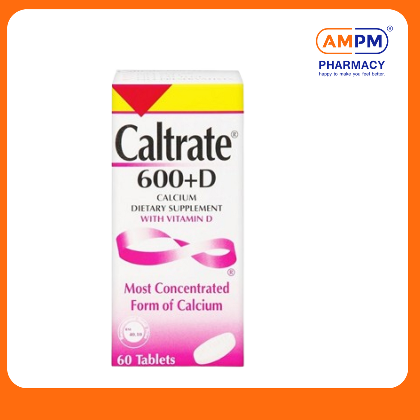 CALTRATE 600+D TABLET 60's