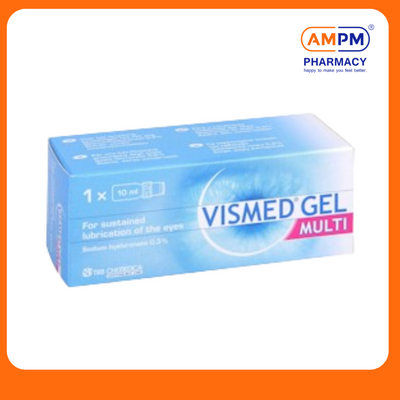 VISMED GEL Multi Eye Drop 10ml (Pink)