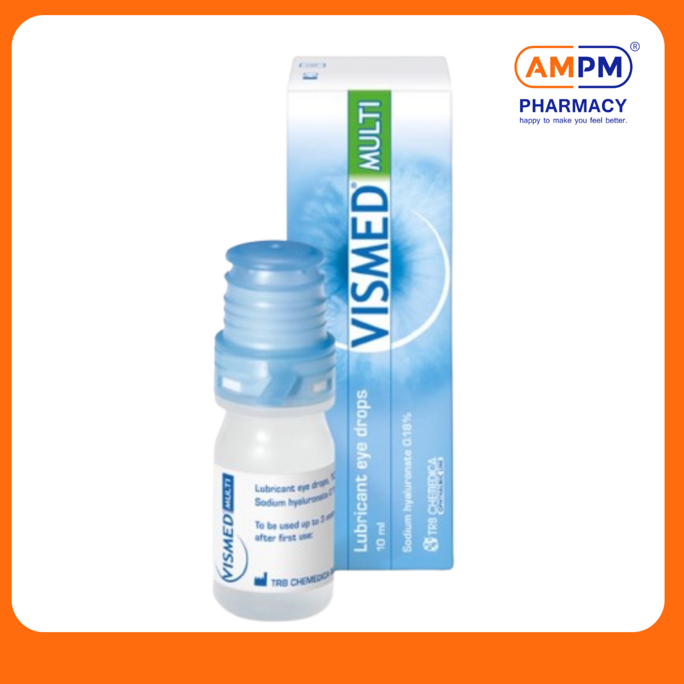 VISMED MULTI LUBRICANT EYE DROP 10ml (GREEN)