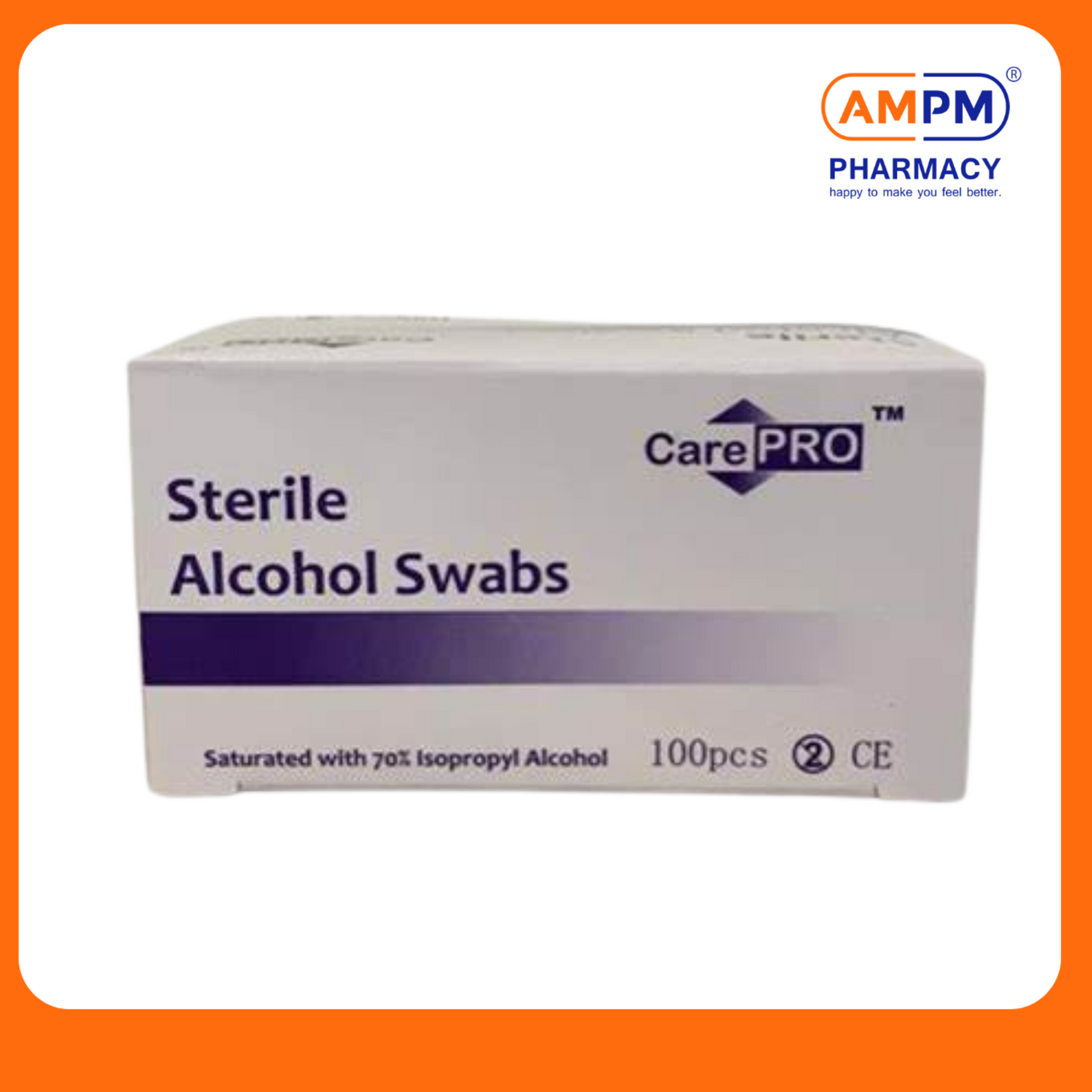 CarePRO Alcohol Swabs (100's)