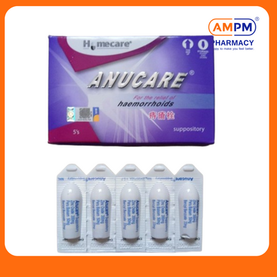 ANUCARE SUPPOSITORY 5's