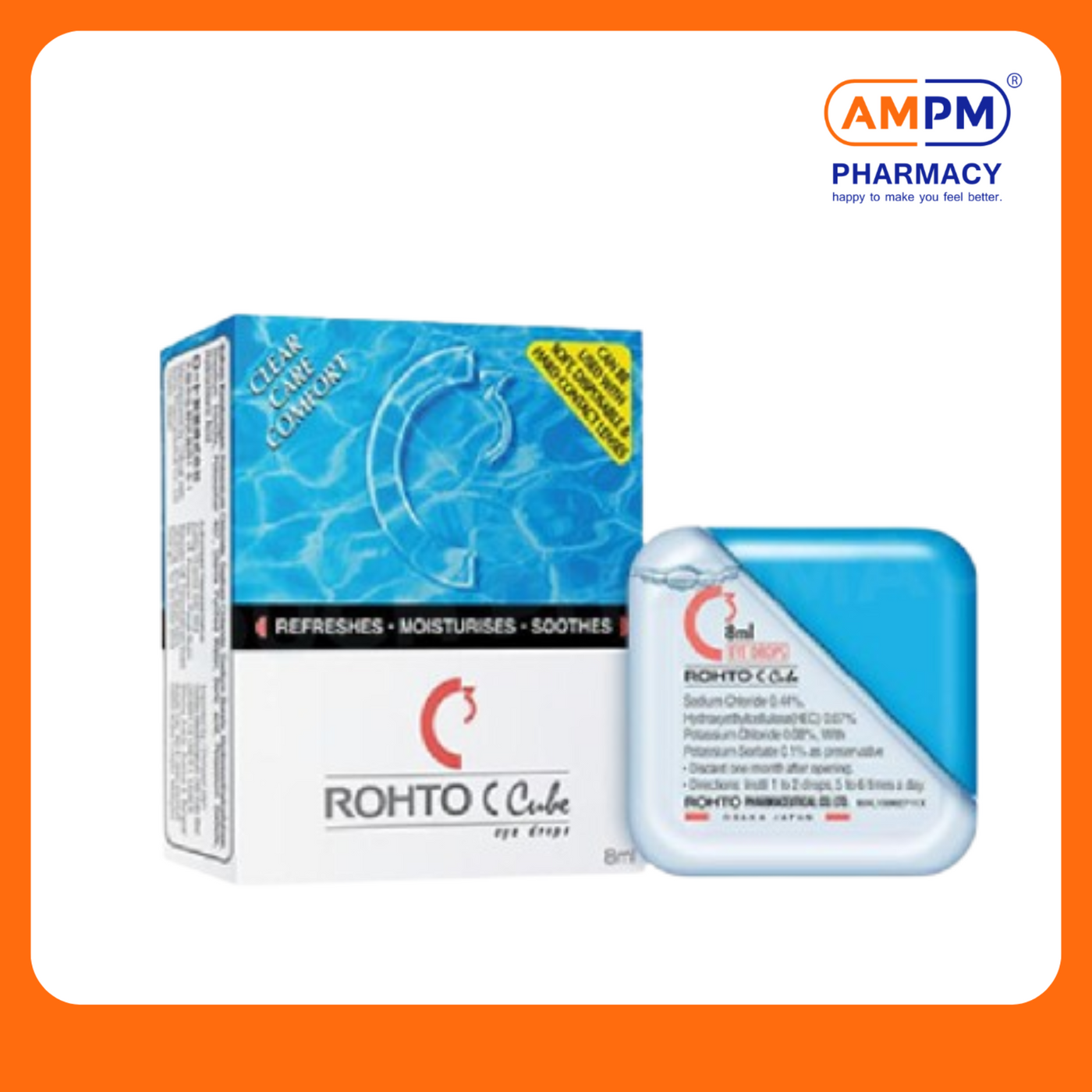 ROHTO C Cube Eye Drops 8ml