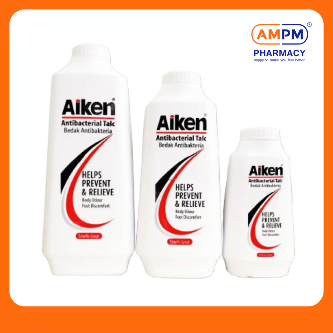 Aiken Antibacterial Talc – AM PM Pharmacy eStore