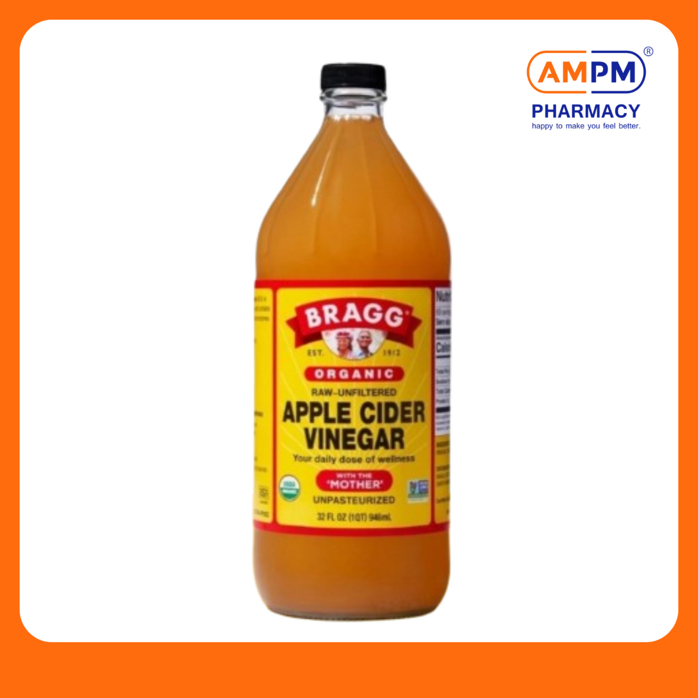 BRAGG Apple Cider Vinegar 946ml