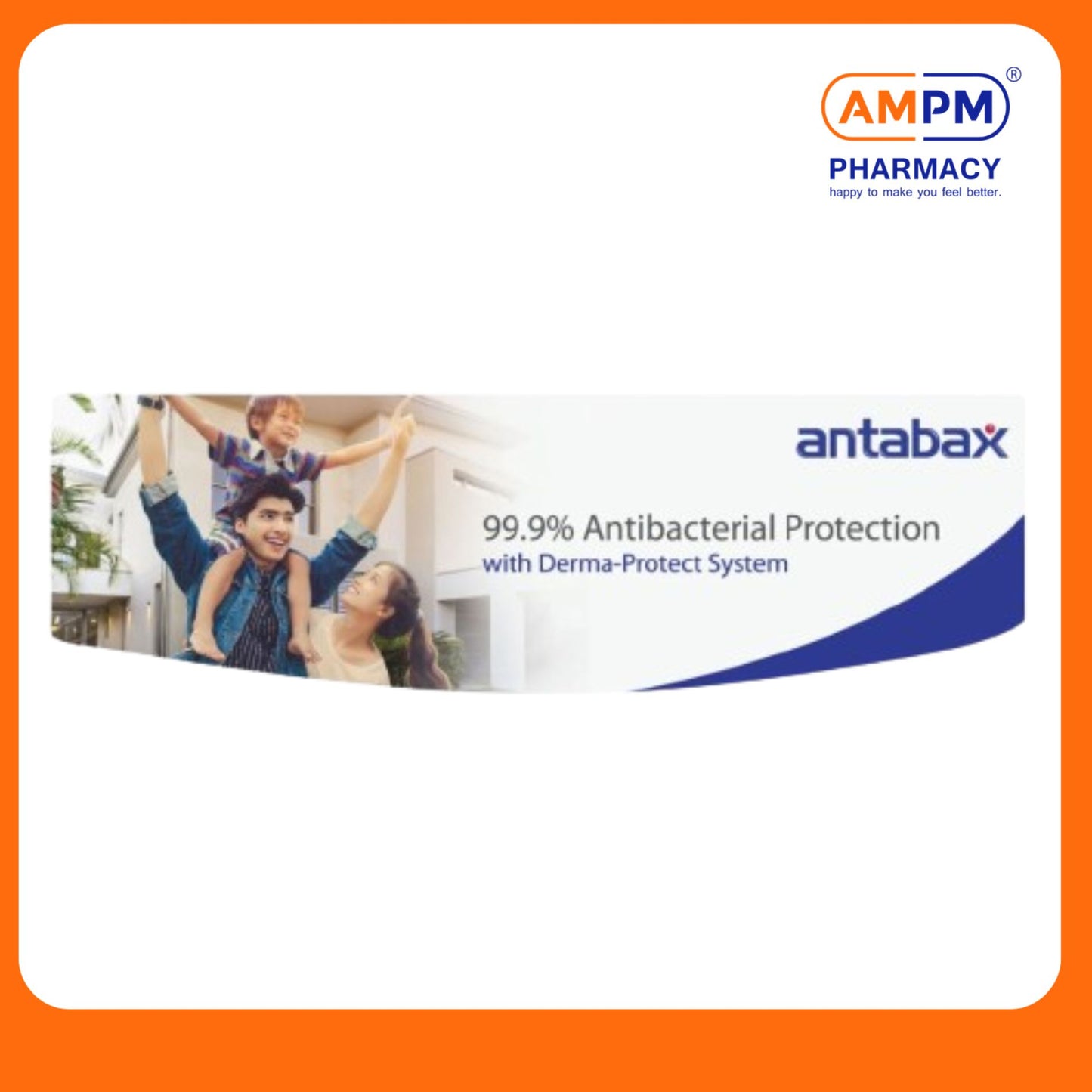 ANTABAX Antibacterial Hand Soap  (SENSITIVE) 400ml