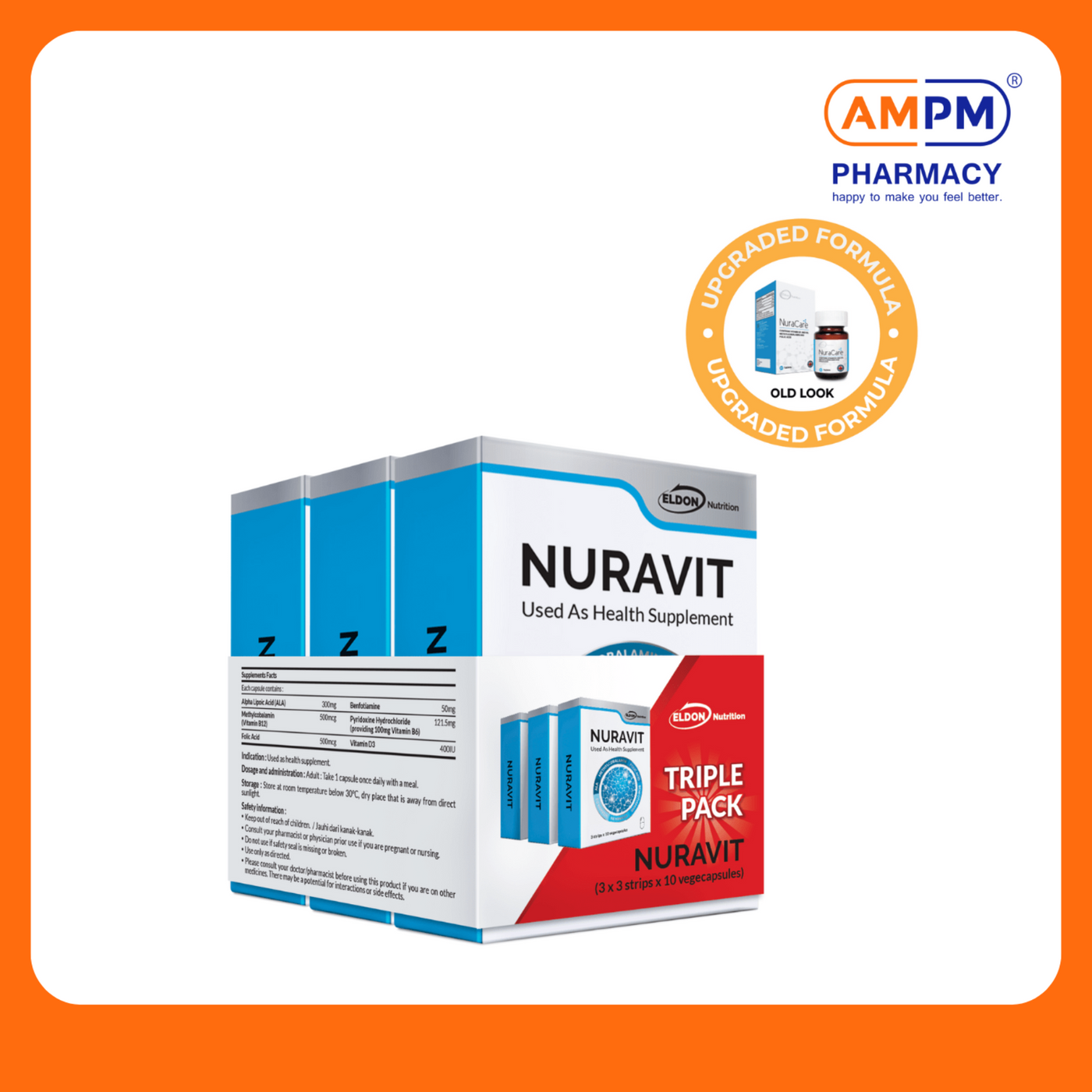 ELDON NUTRITION Nuravit Capsule