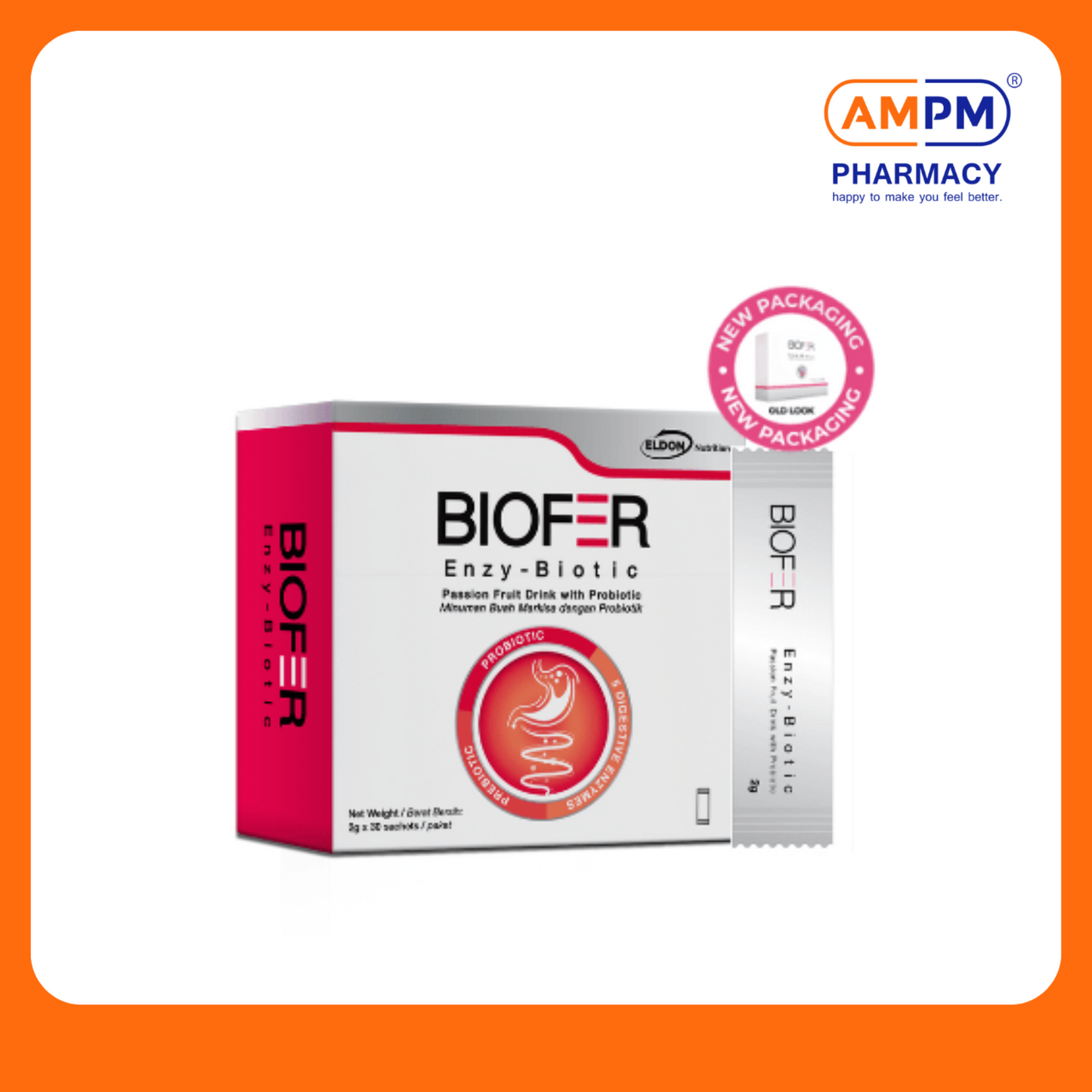 ASCENTIA Biofer Enzy-Biotic 2g (30's)