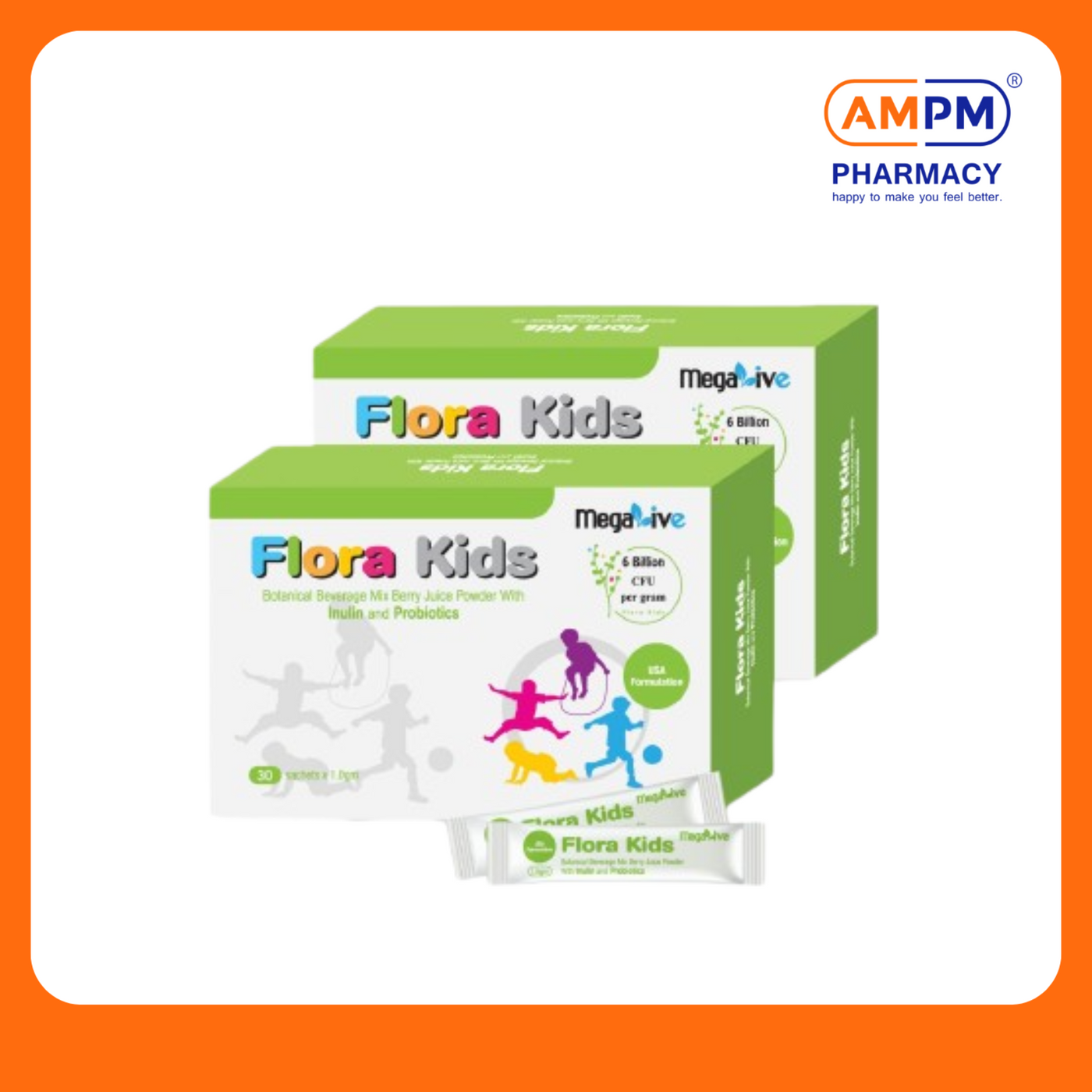 MEGALIVE Flora Kids (30's x 2)