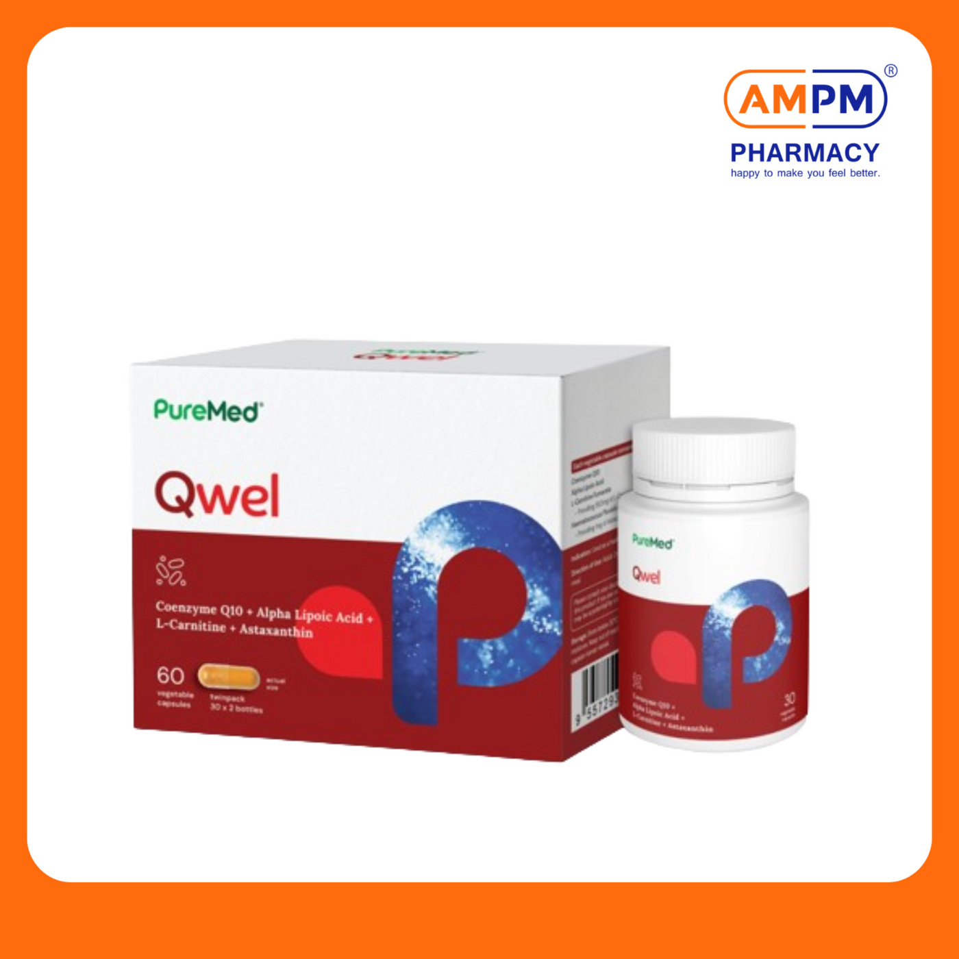 PUREMED Qwel 450mg Vegecap  (30's x 2)