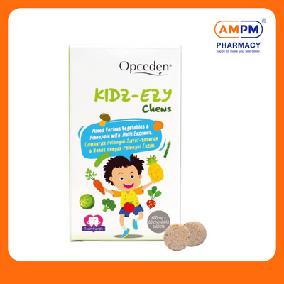 OPCEDEN Kidz-Ezy Chews 600mg Tablet (60's)