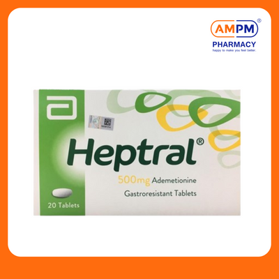 ABBOTT Heptral 500mg Tablet (20's)