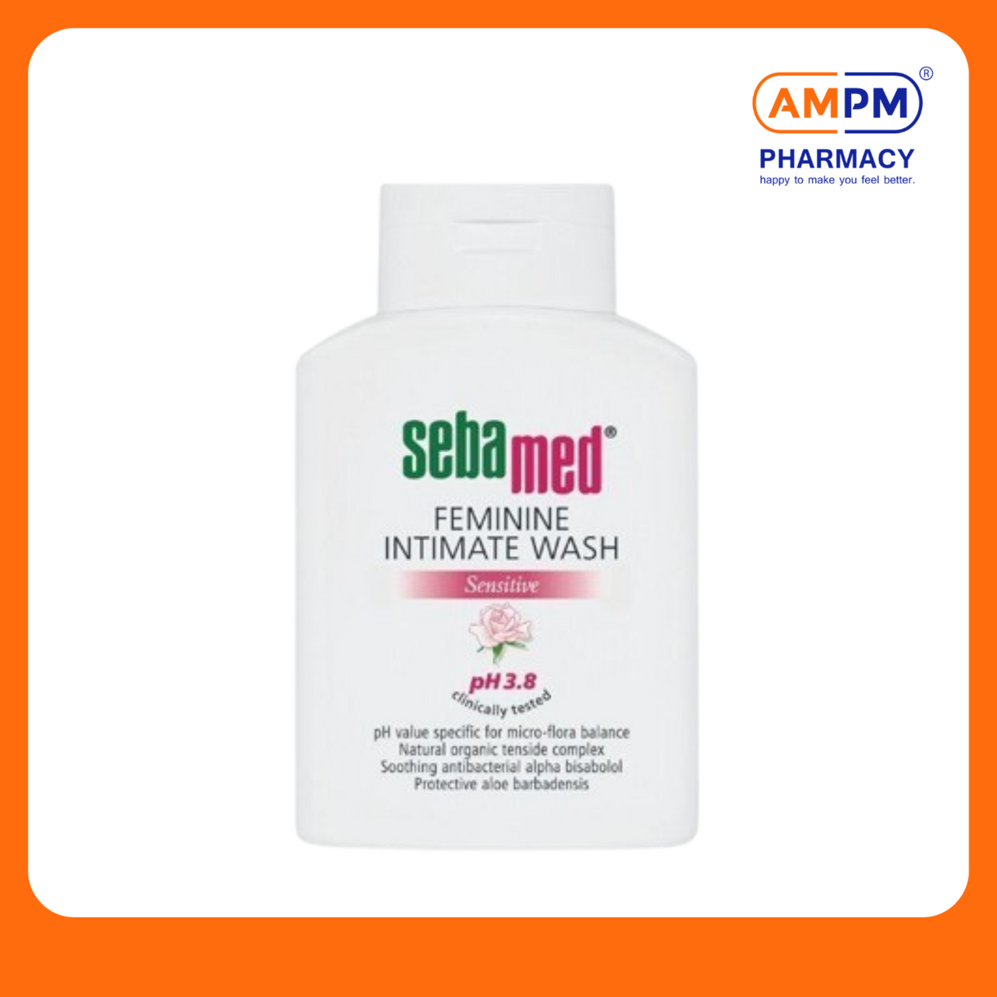 SEBAMED FEMININE INTIMATE PH 3.8 200ml (FIW200)