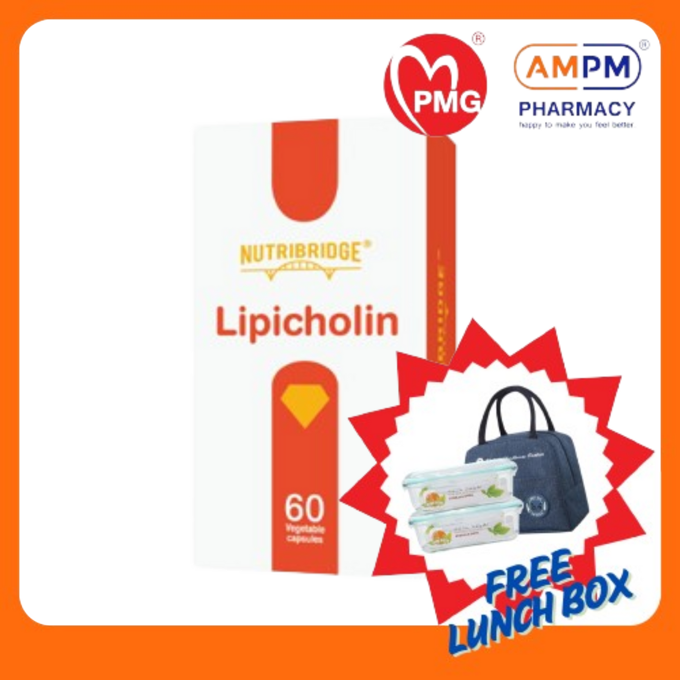 NUTRIBRIDGE Lipicholin Vegecap (60's)