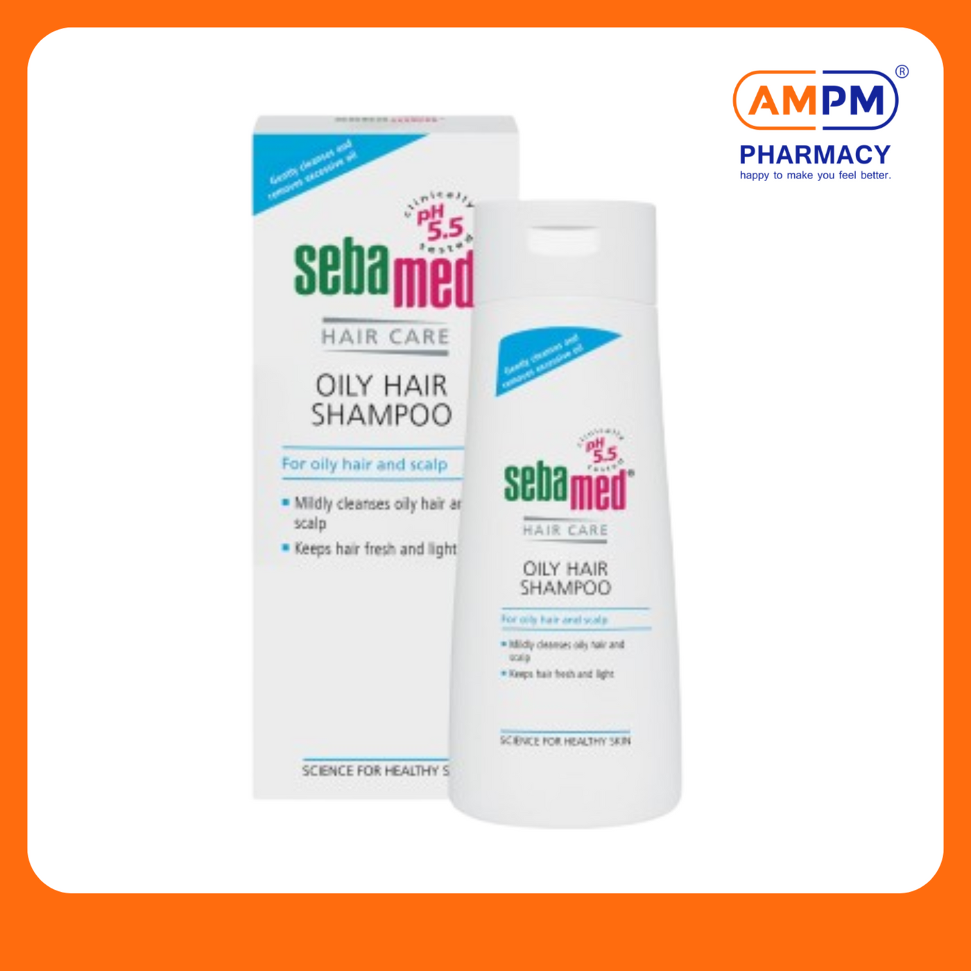 SEBAMED OILY HAIR SHAMPOO 200ml (SP200)