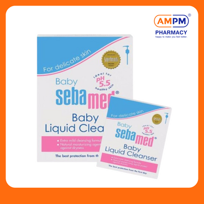 SEBAMED BABY LIQUID CLEANSER 1000ml FREE 200ml (BBLIQ1000GWP)