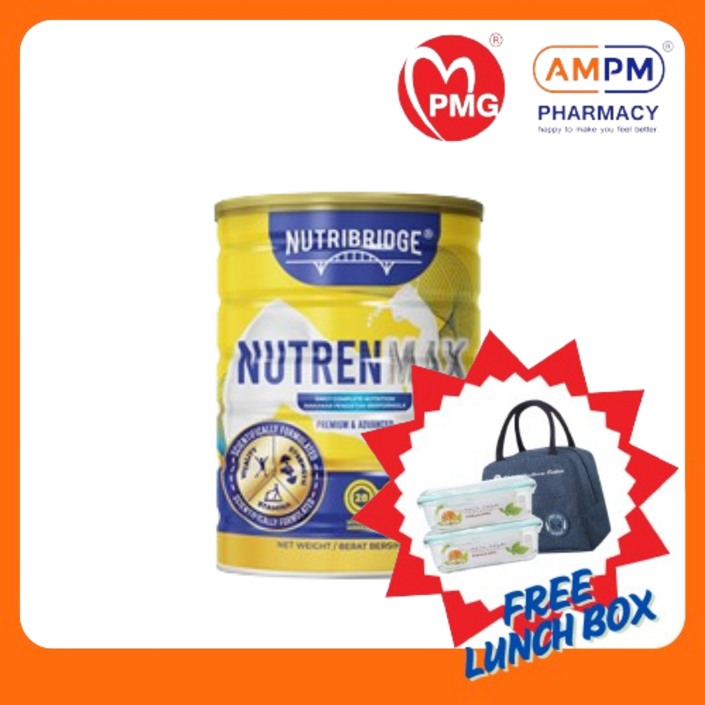 NUTRIBRIDGE Nutrenmax 850g