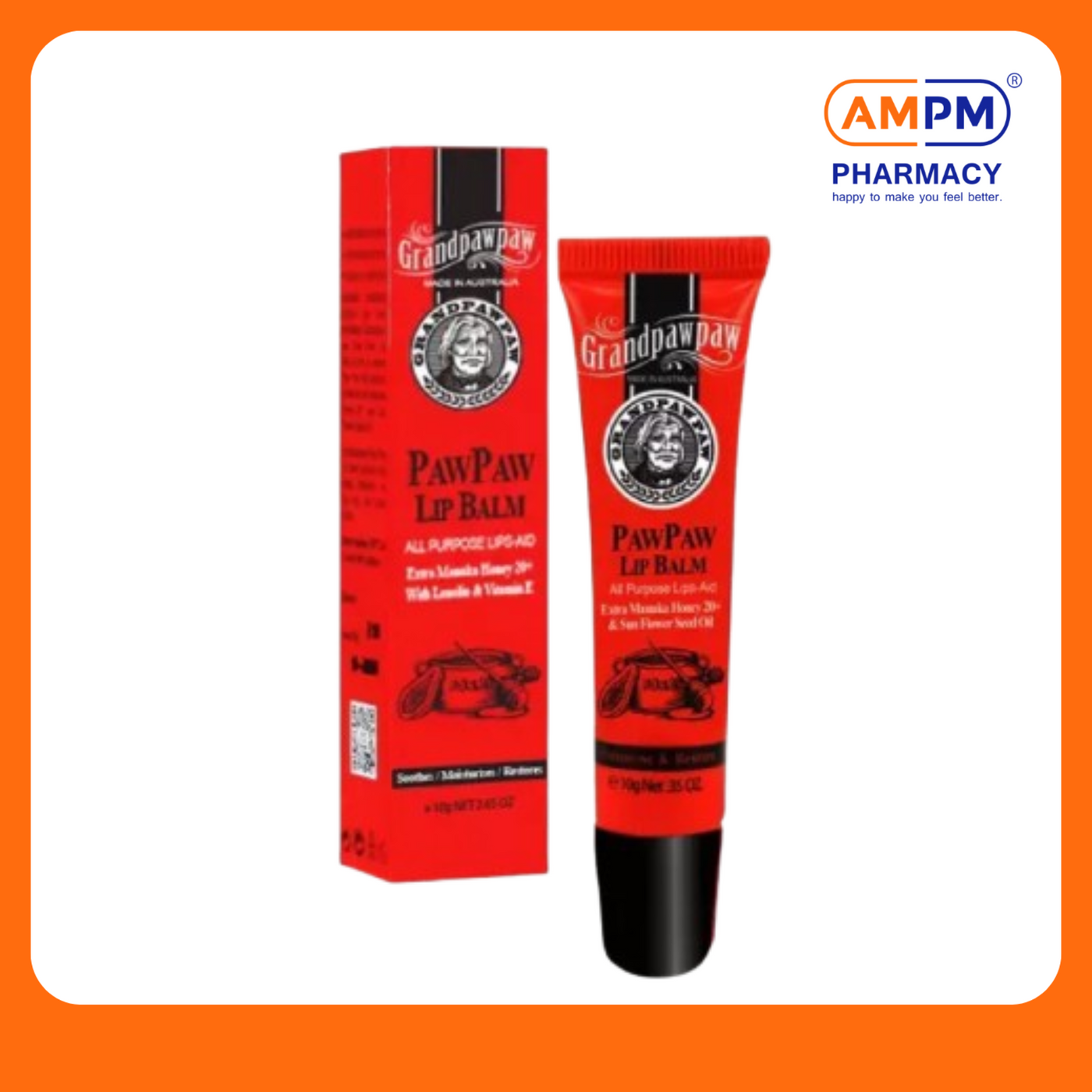 Grandpawpaw Manuka 20+ Lip Balm 10g