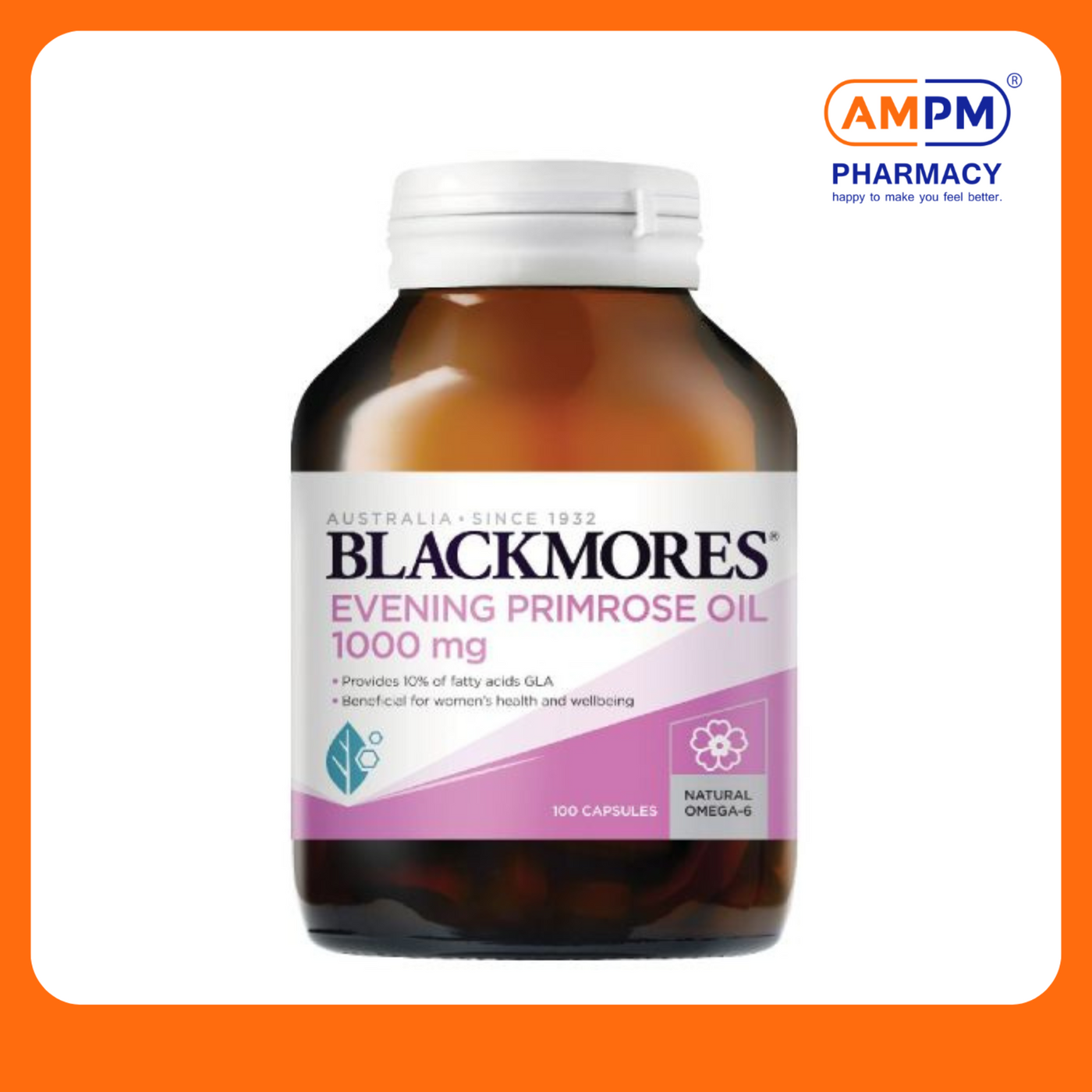 BLACKMORES Evening Primrose Oil 1000mg Cap (100's)