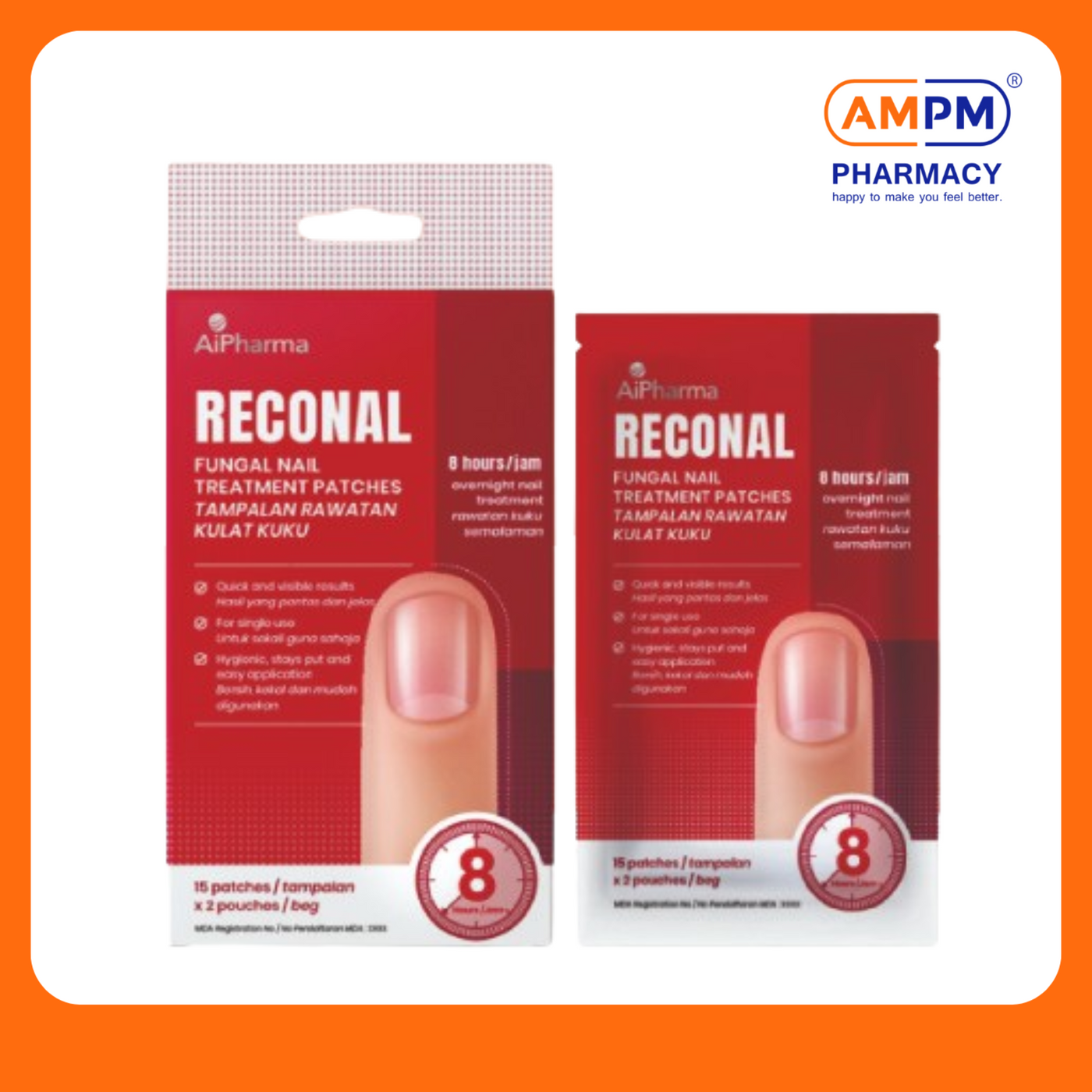 AiPHARMA Reconal Nail Patch