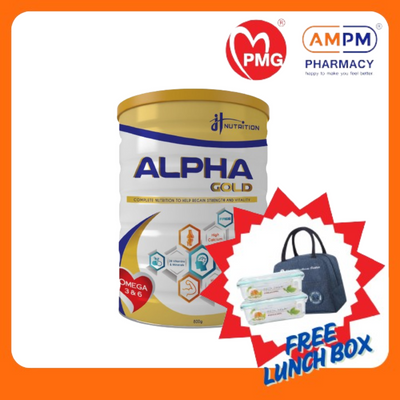 JH NUTRITION Alpha Gold Milk Pow 800g # JH 营养 阿尔法金牌奶粉