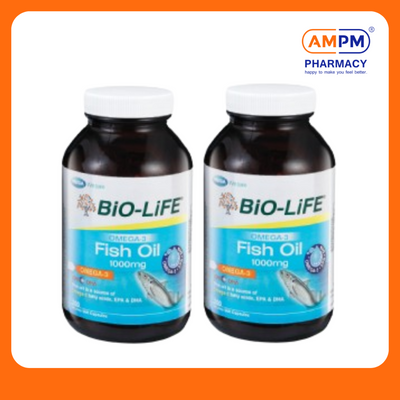 BIO-LIFE Omega 3 Fish Oil 1000mg Capsule