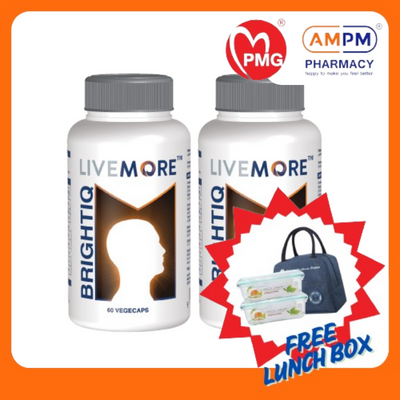 LIVEMORE Bright IQ Vegecap (60's x 2)