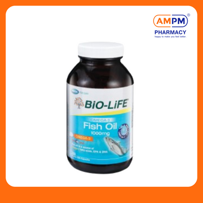 BIO-LIFE Omega 3 Fish Oil 1000mg Capsule