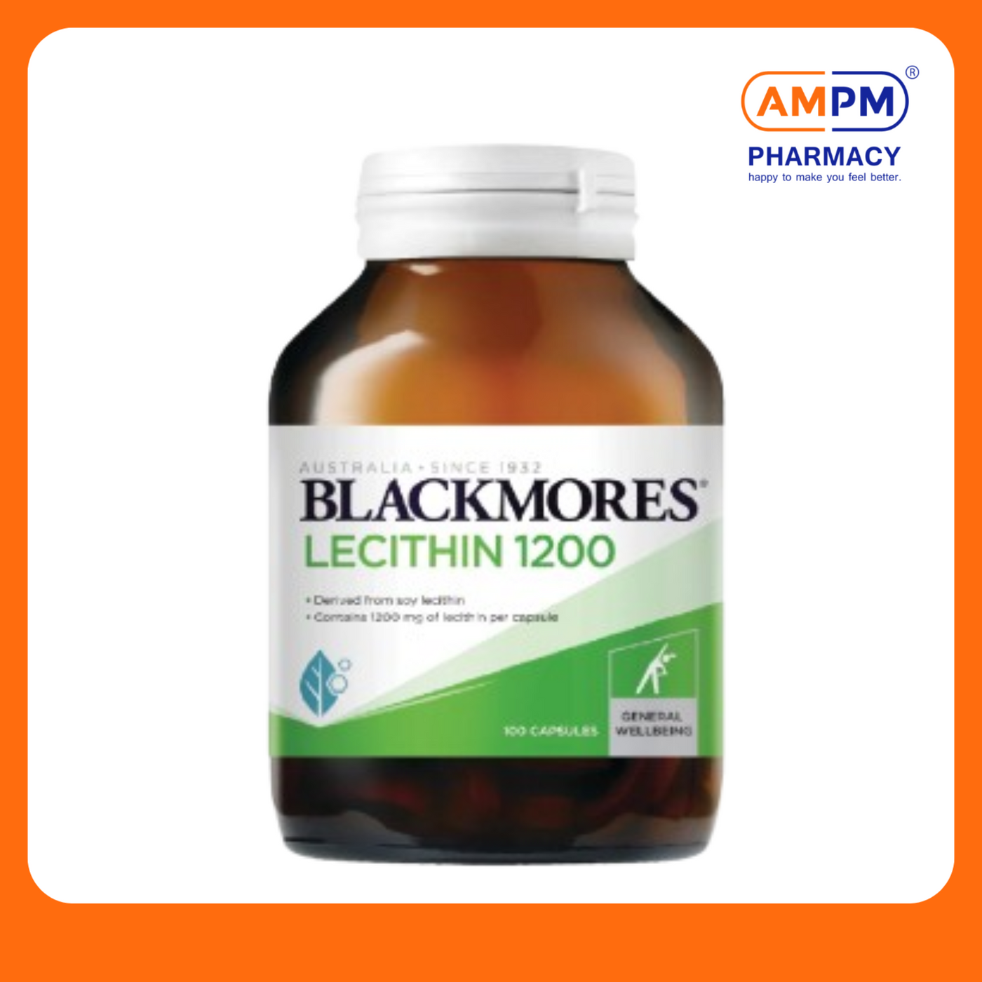 BLACKMORES Lecithin 1200mg Capsule (100's)