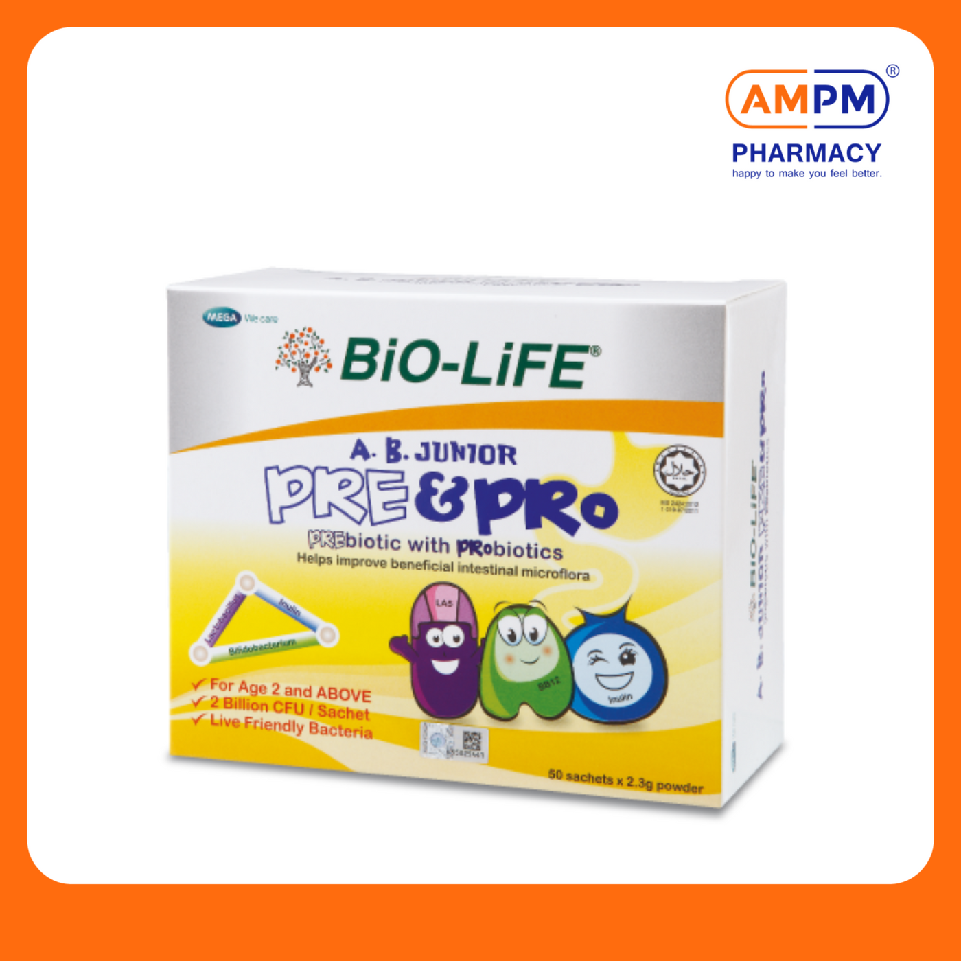 BIO-LIFE AB Junior Pre & Pro (50's)