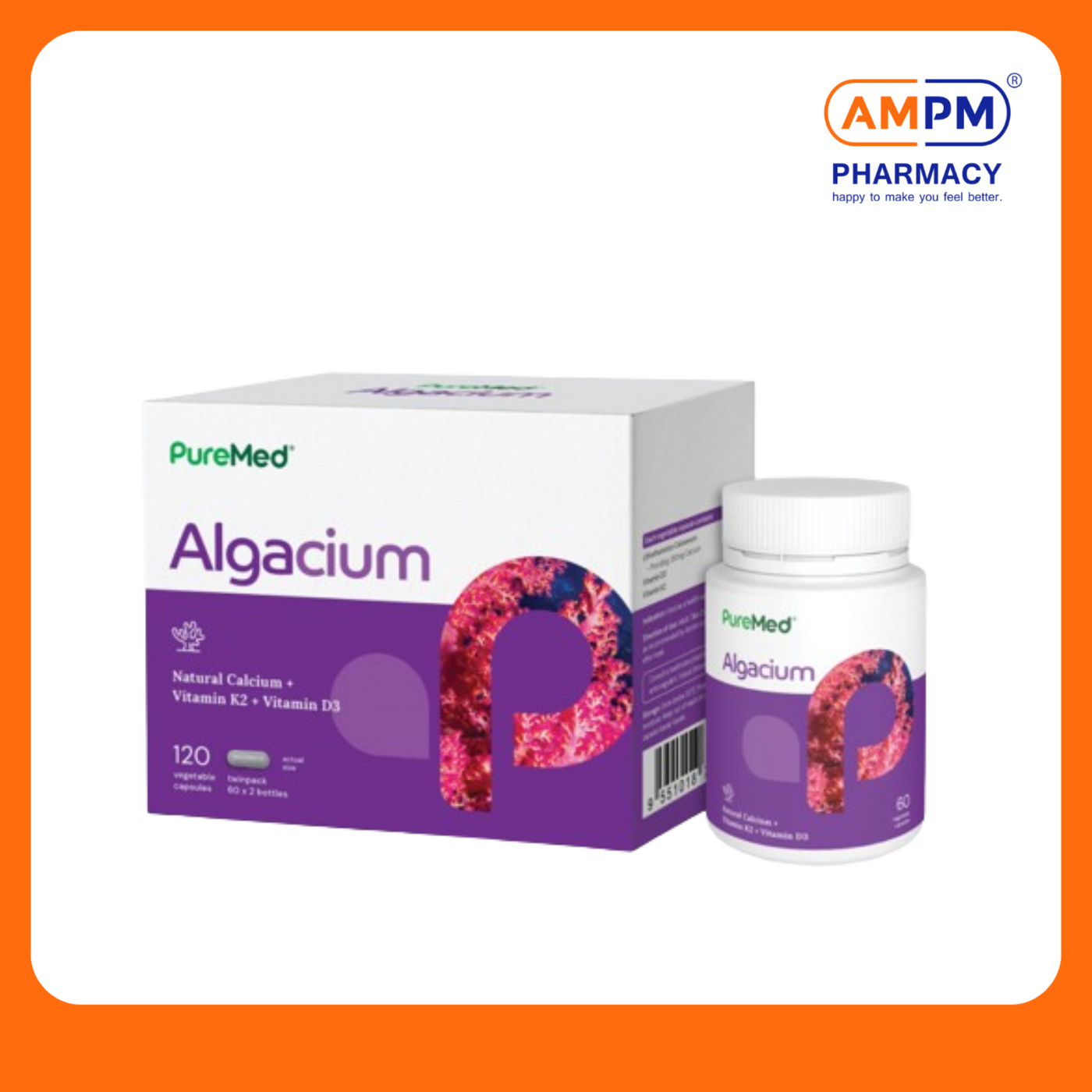 PUREMED Algacium Capsule (60's x 2)