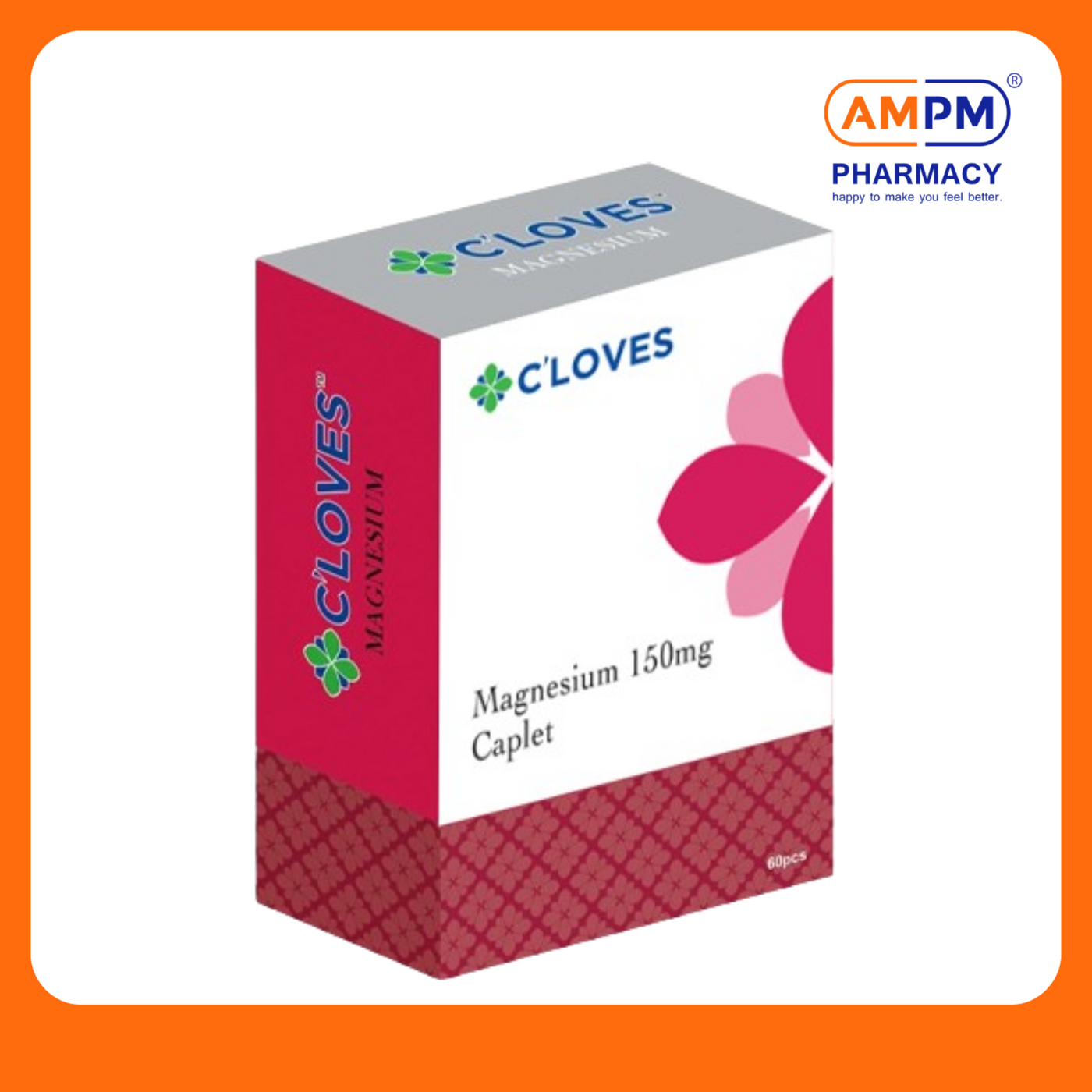 C'LOVES Magnesium 150mg Cap (60's)