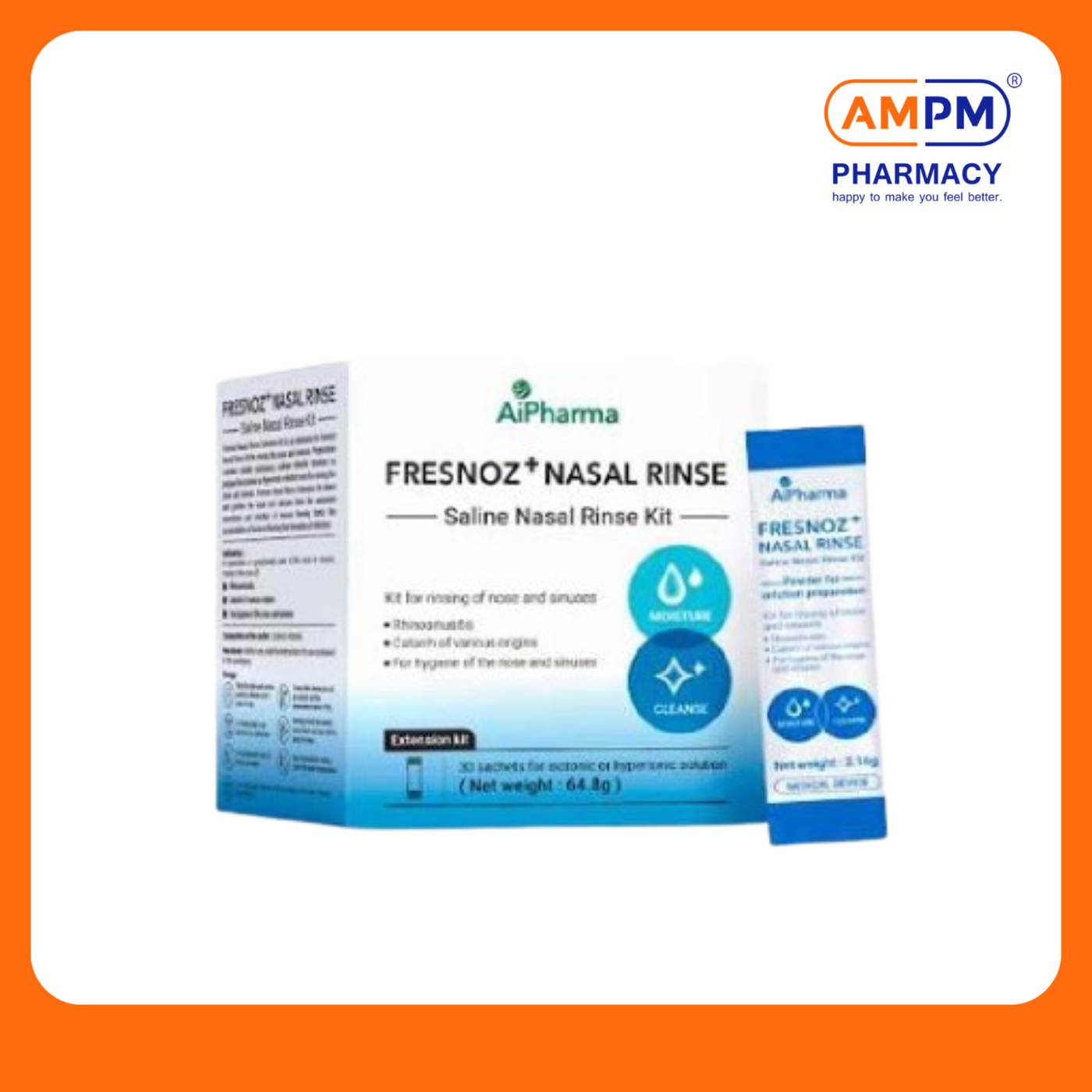 AiPHARMA Fresnoz+ Nasal Rinse Extension Kit Sac (30's)