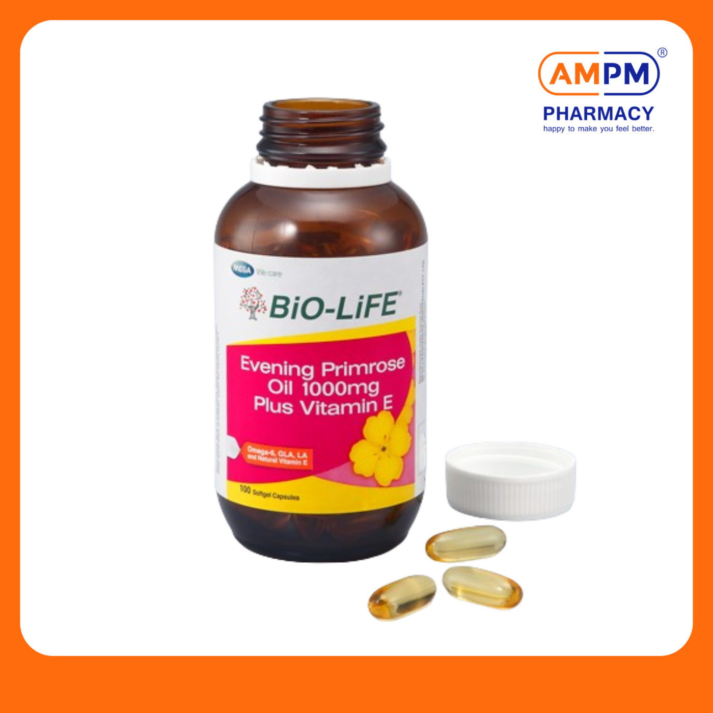 BIO-LIFE EPO 1000mg & Vitamin E Softgels (180's)