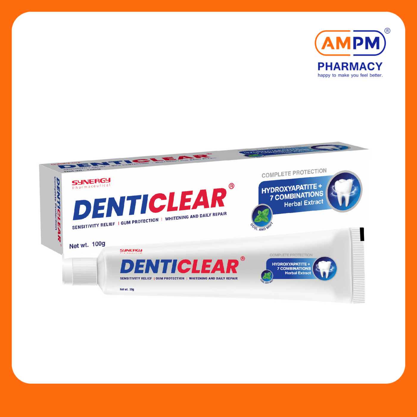 DENTICLEAR T/Paste Complete Protection 100g