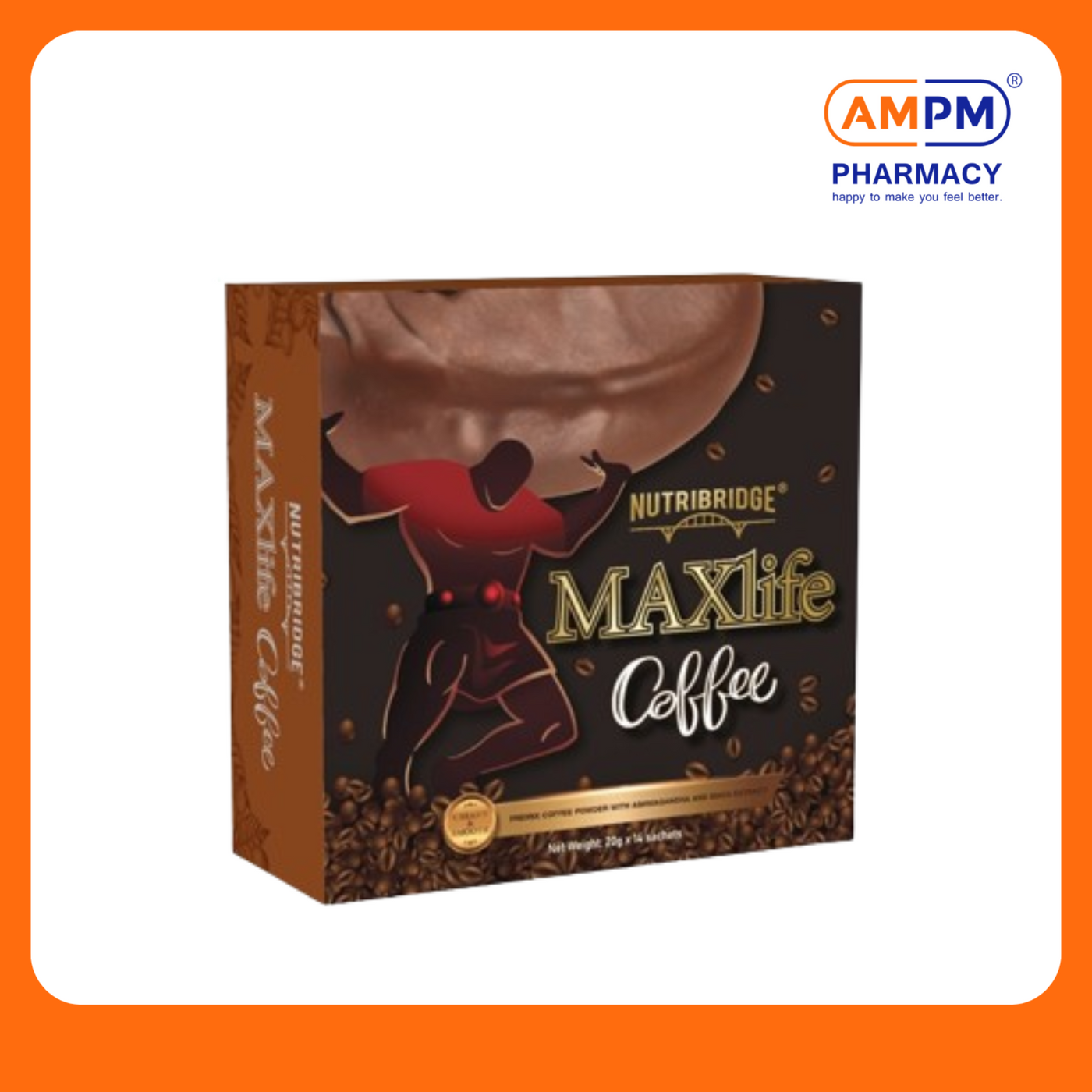 NUTRIBRIDGE MAXlife Coffee 20g x 14's