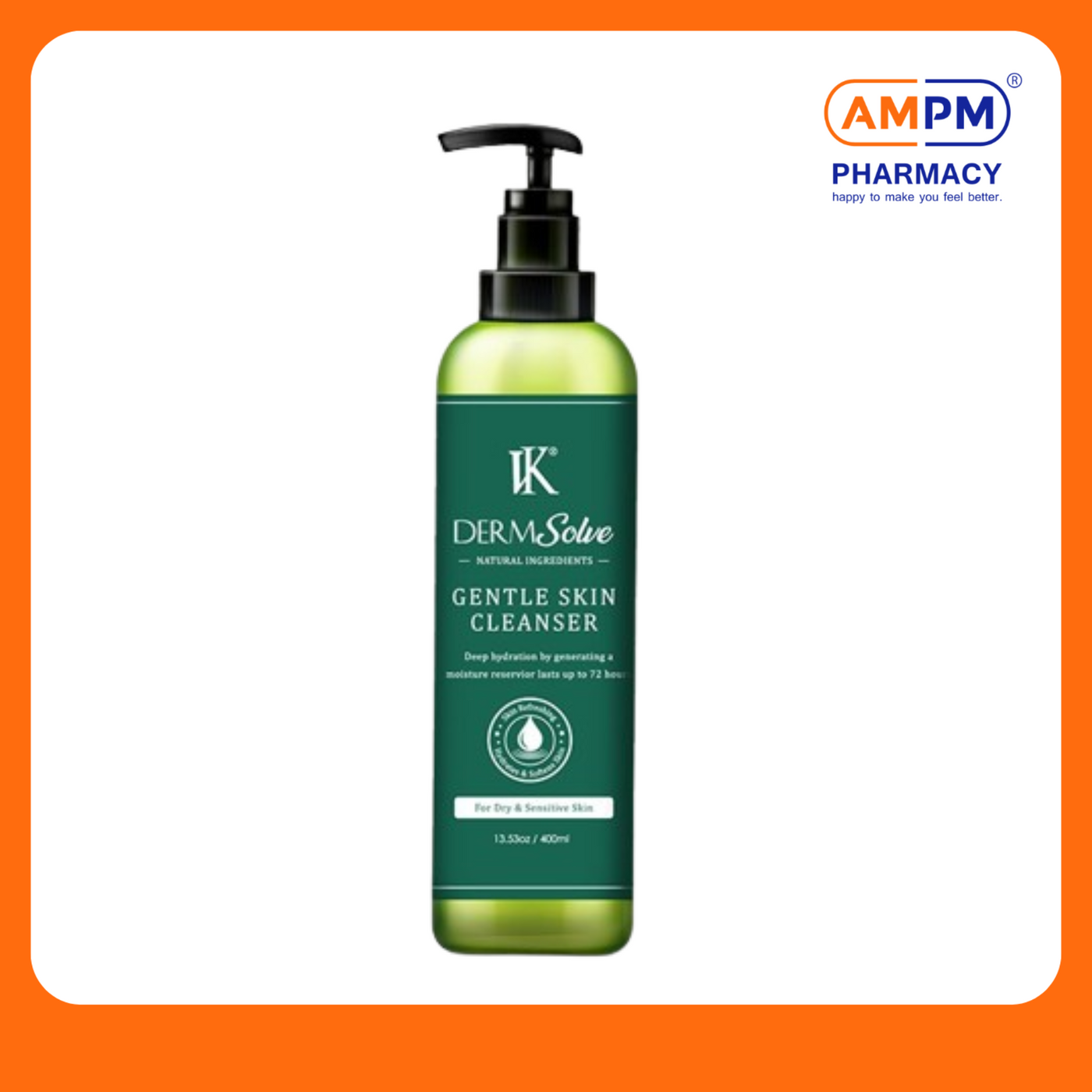 VK DERMSOLVE Gentle Skin Cleanser 400ml