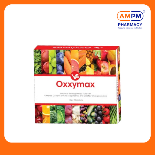 V-INFINITY Oxxymax W/Mixed Fruits , Oxxynea & Careflow 10g x 20's