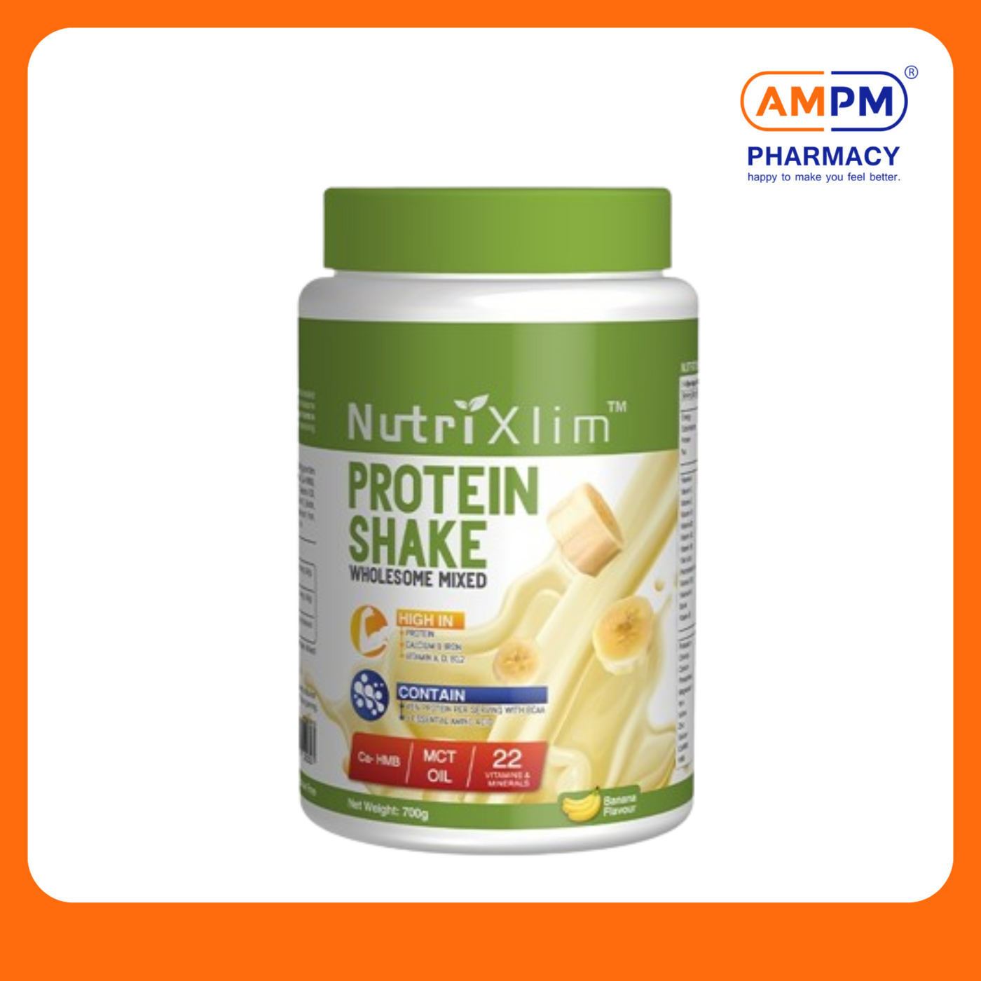 NUTRIXLIM Protein Shake (Banana) 700g